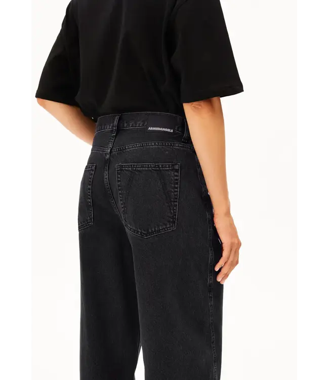 Baarly high waist barrel - Ebony Black