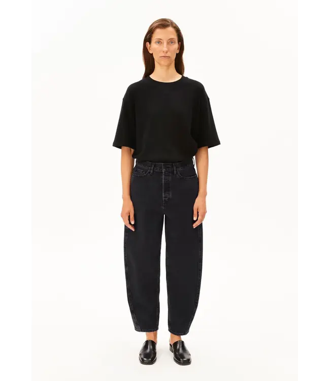 Baarly high waist barrel - Ebony Black