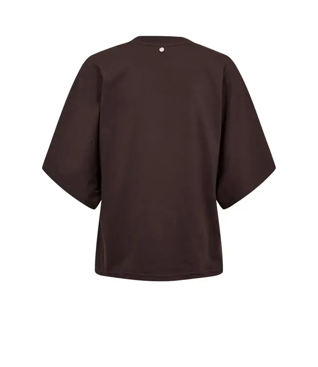 Ansa batsleeve t-shirt - Coffee
