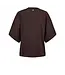 Ansa batsleeve t-shirt - Coffee