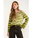 Riette block stripe pullover