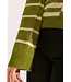 Riette block stripe pullover