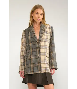 Nümph Avey check blazer