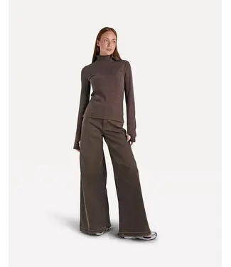 Another Label Moore denim wide fringe pants