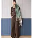 Moore denim wide fringe pants