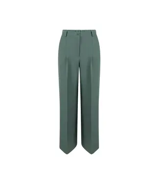 Another Label Moore pleated pants - Duck green