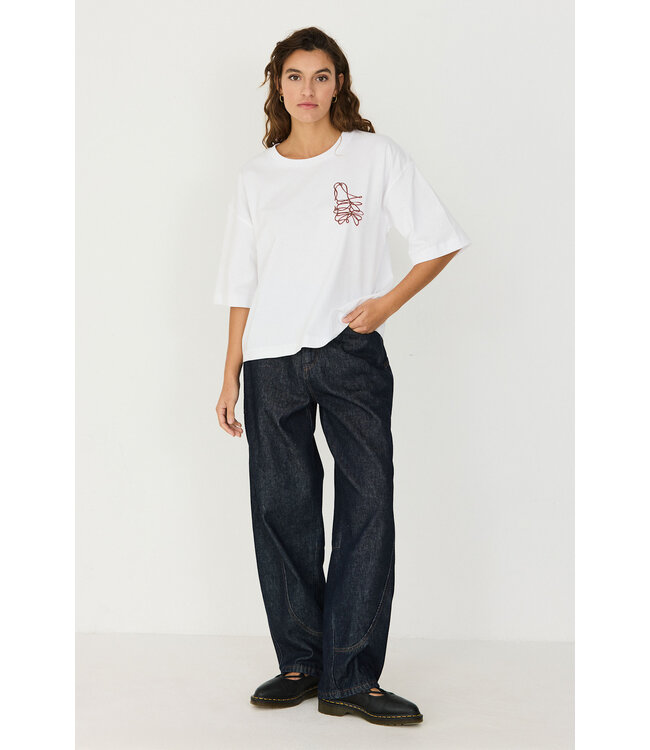 Lariz GOTS t-shirt - White
