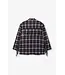 Tori check oversized blazer