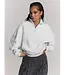 Bianca half-zip oversized sweat