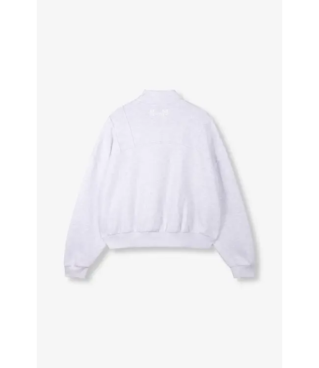 Bianca half-zip oversized sweat