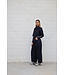 Penny pants - Leather blue