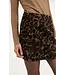 Soft woven leopard minirok