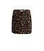 Soft woven leopard minirok