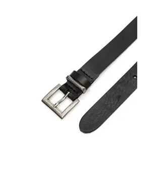 YAYA Leren riem met vierkante gesp