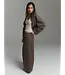 Mila - Woven washed wide leg cargo