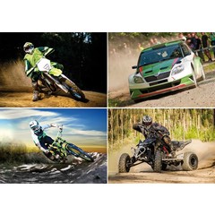 Reuzewenskaarten terrein voertuigen -  A4 Reuzewenskaarten terrein voertuigen -  A4