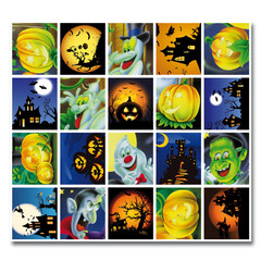 Stammetjes Halloween stickers