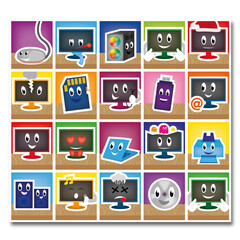 Stammetjes Stickervel ICT