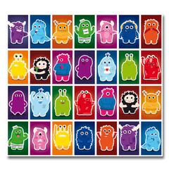 Stammetjes Monstertjes stickers