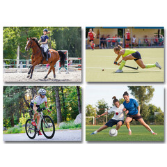 Sportmeiden - miniposter A4