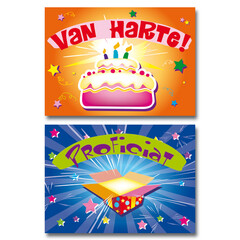 Felicitatie kaarten A5