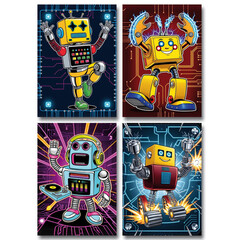 Robots - miniposter A4