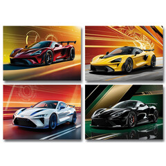 Reuzewenskaarten merk auto's  - A4