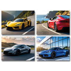 Sportwagens kaarten A5