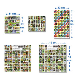 Stammetjes Honden, paarden en poezen stickerpakket