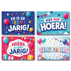 Verjaardagskaarten A6