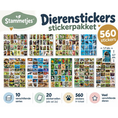 Stammetjes Dierenstickers – beloningsstickers voor motivatie en plezier