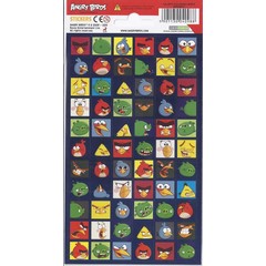 Stickervel angry birds