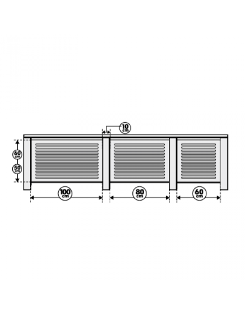 Cando Cando Chester Radiatorombouw strak en modern