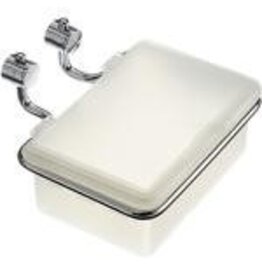 Viva chroom Tissuebox en houder Viva Chroom