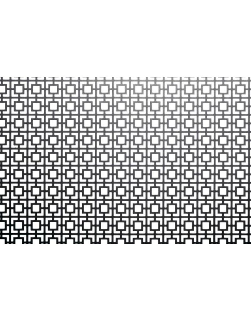 Cando Cando Maze alu zilver paneel 50 x 100 cm