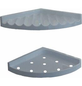 douche hoek plankjes