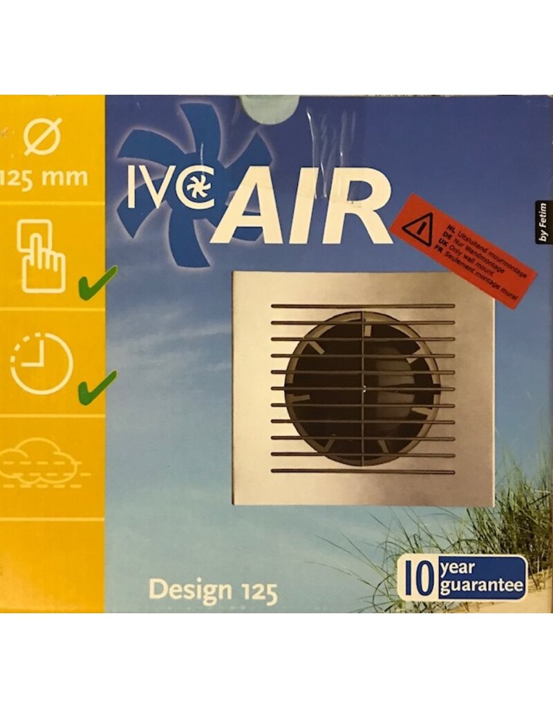 IVC IVC Air inbouwventilator Ø 125 mm