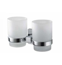 Mezzo Dubbele bekerhouder Mezzo Chroom