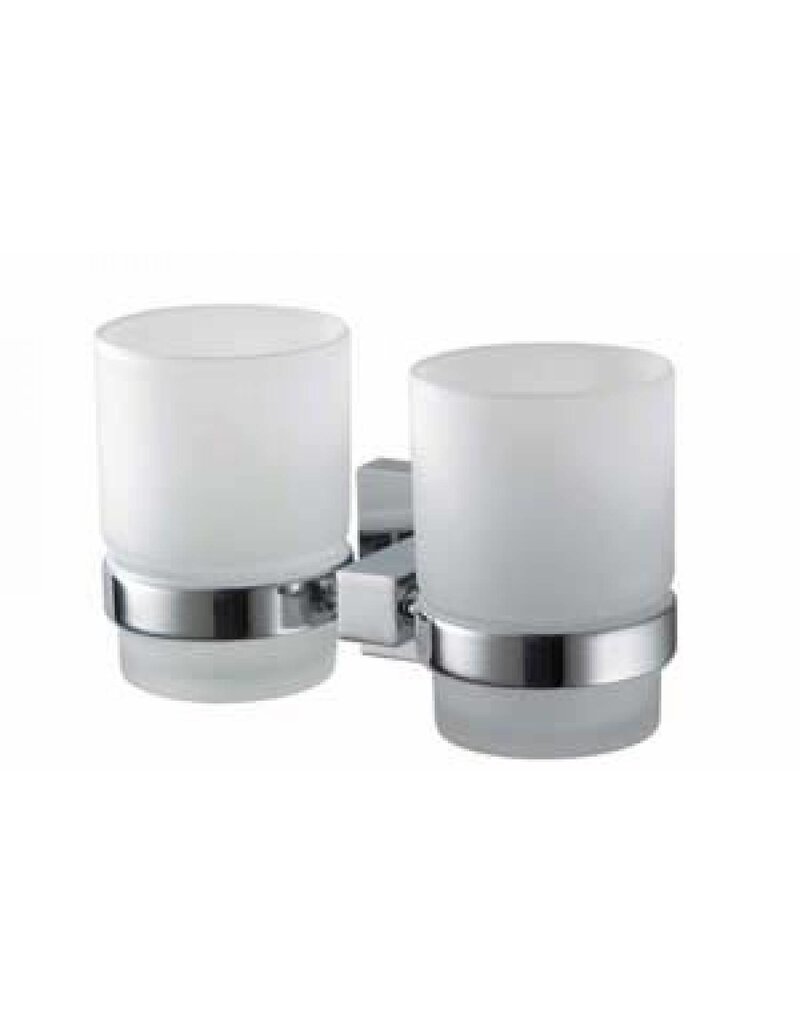 Mezzo Haceka Mezzo dubbele bekerhouder chroom