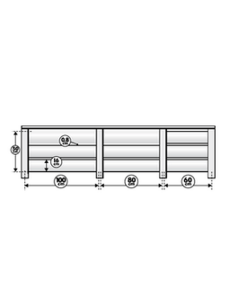 Cando Cando Brighton 80cm radiatorbekleding