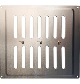 IVC 22,5x22,5 cm RVS Schuifrooster