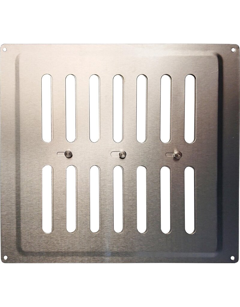 IVC Sencys Schuifrooster RVS  22,5 x 22,5 cm