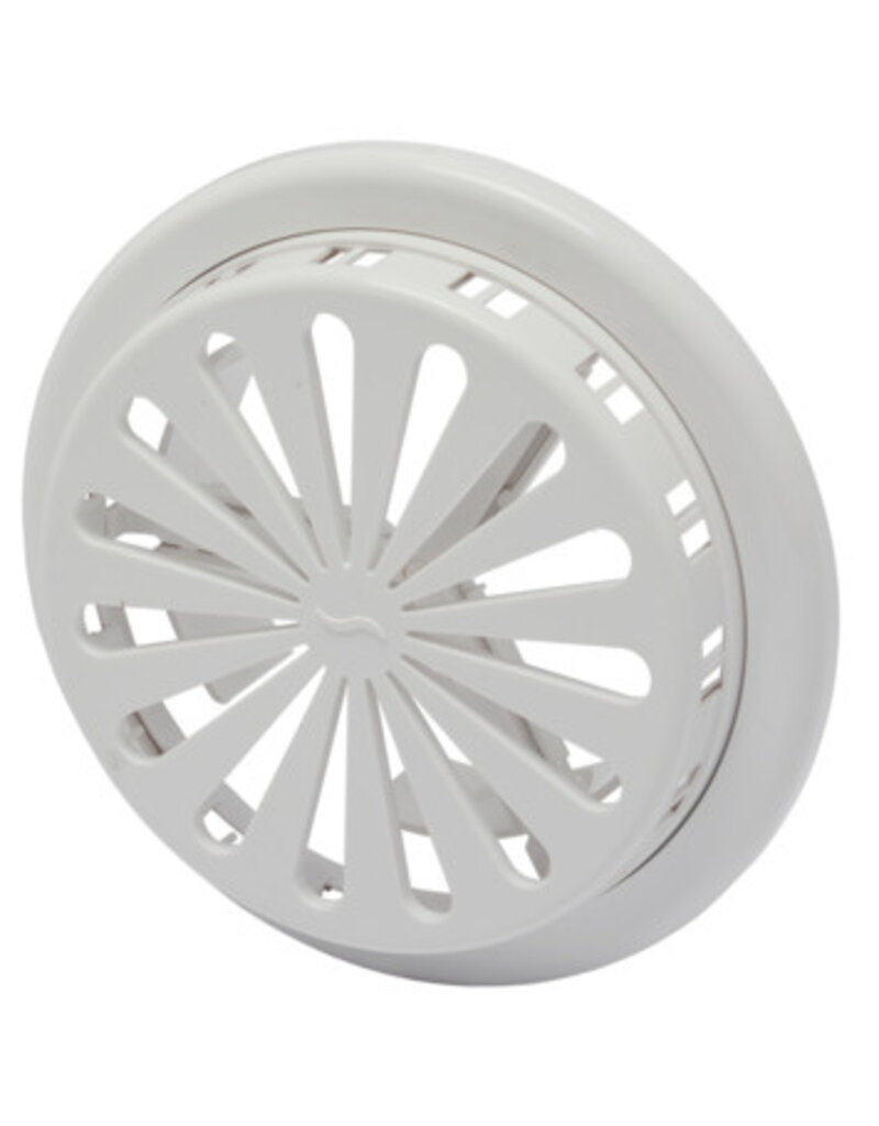 IVC Schuifrooster wit rond