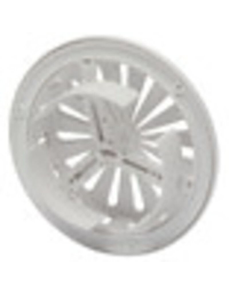 IVC Schuifrooster wit rond