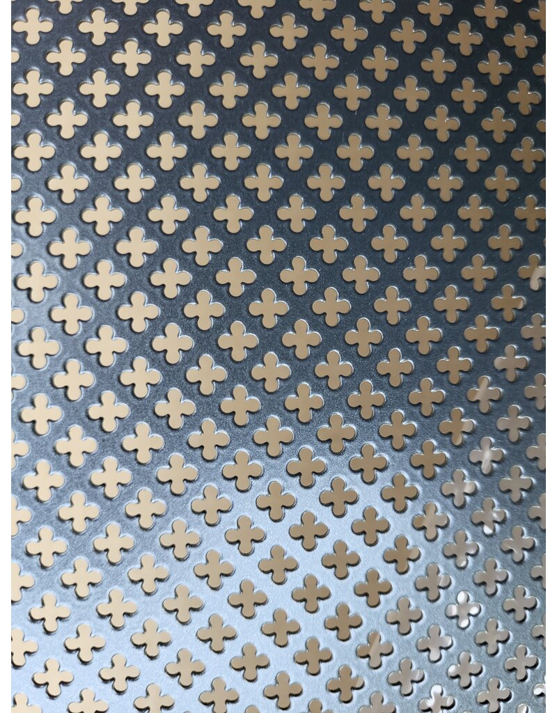 Cando Moscow aluminium paneel klaver klein antraciet 67 x 100 cm