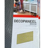 Cando Moscow aluminium paneel klaver klein antraciet 67 x 100 cm