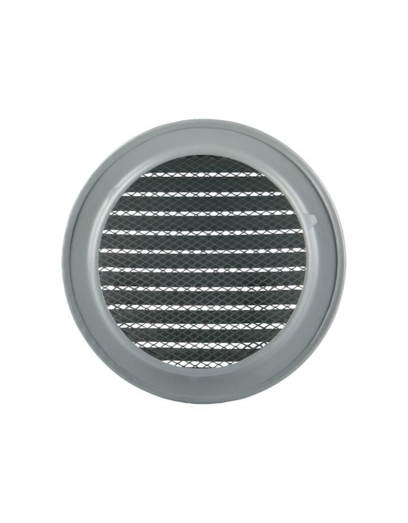 RENSON RENSON Schoepenrooster 80mm alu grijs ral9006