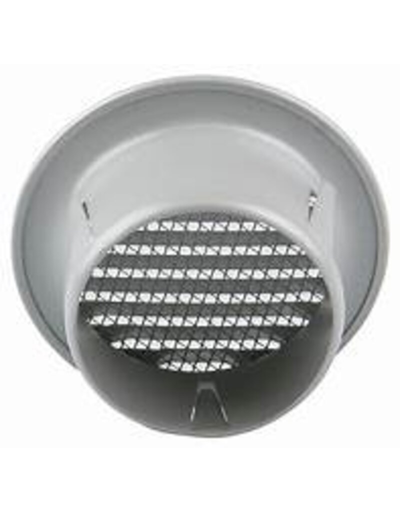 RENSON RENSON Schoepenrooster 100mm alu grijs ral9006