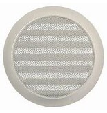 RENSON RENSON Schoepenrooster rond 150mm zwaar alu wit ral9010
