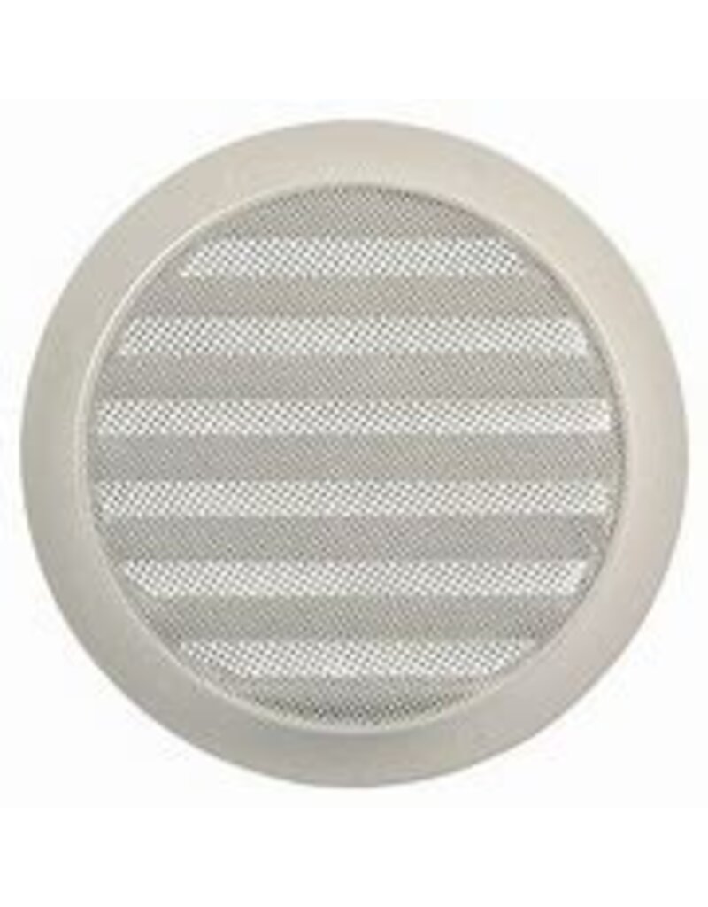 RENSON RENSON Schoepenrooster rond 150mm zwaar alu wit ral9010